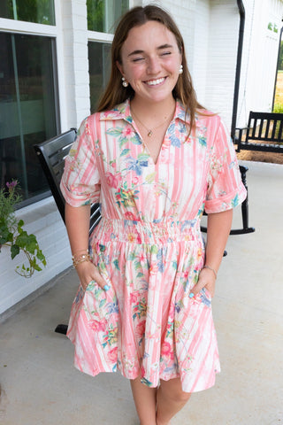 Floral Escape Mini Dress