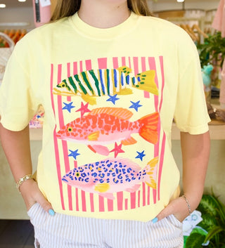 Colorful Fish Tee
