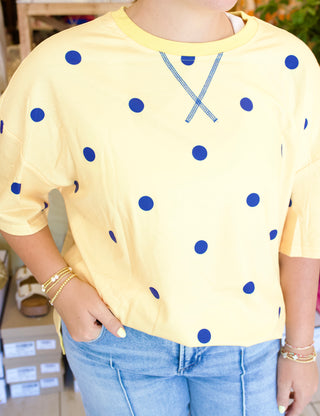 The Georgia Polka Dot Top