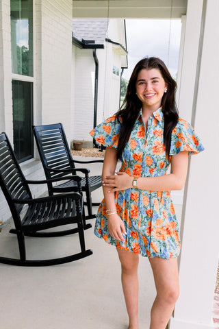Kaya Floral Mini Dress