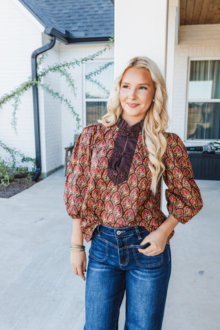 Talking Thanksgiving Blouse