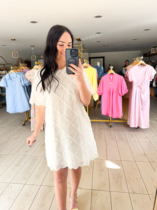 Sweetie Pie White Dress