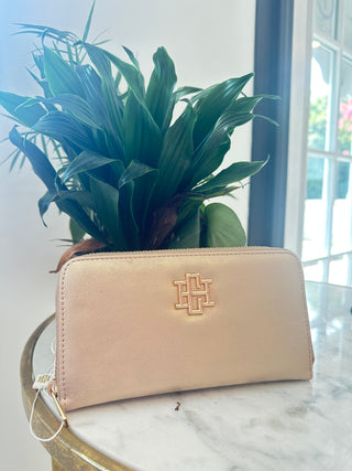 Penelope Wallet Gold Shimmer