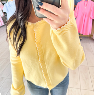 Easy Energy Yellow Sweater