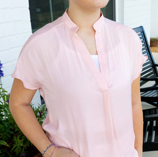 Sweet Charmer Blouse- English Rose