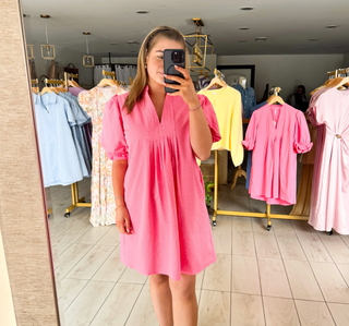 Sache Around Dress- Pink