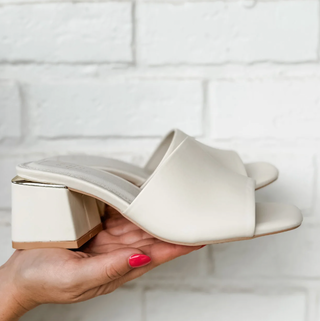 Glinda Bone Heel