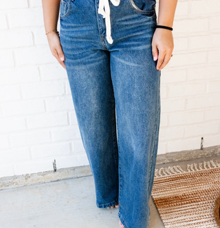 It's Festival Season Drawstring Jeans