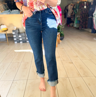 Growing Light High Rise Vervet Denim Jeans