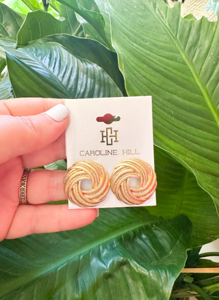 Eileen Knot Stud Earrings