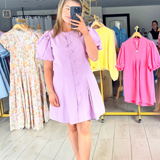 All This Time Purple Dress
